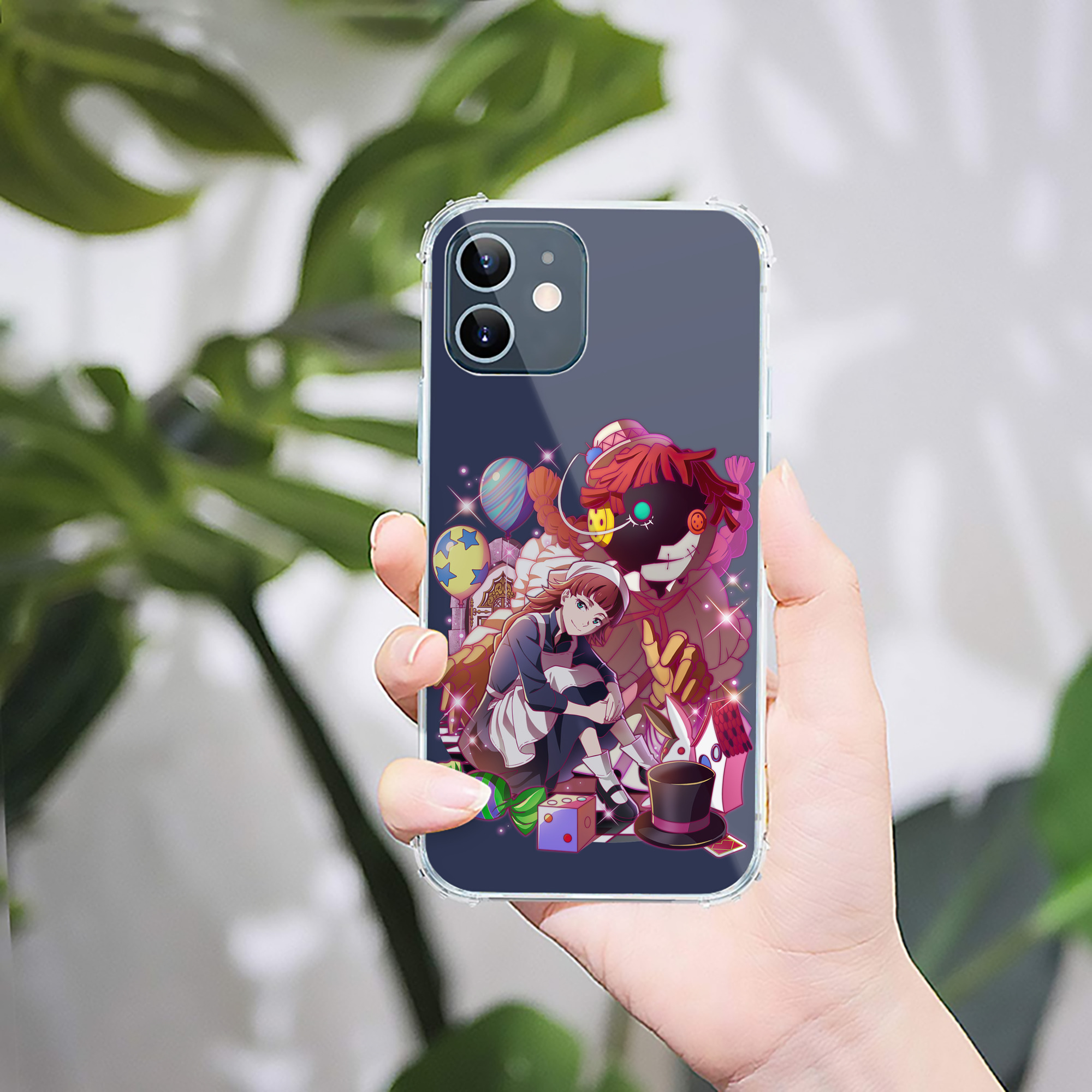 （画像用） 文豪ストレイドッグス Bungo Stray Dogs 【iPhone 12シリーズ対応】透明スマホケース（クリアソフトケース）